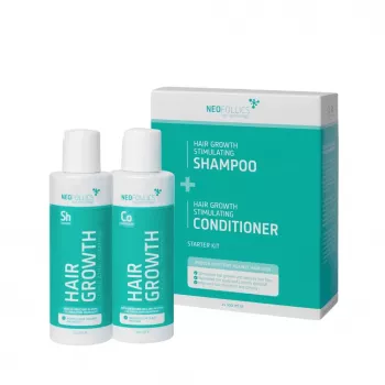 Neofolics Hair Growth Stimulating Shampoo + Conditioner Starter Kit 2x100ml