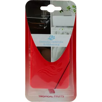 NESSUN Tropical Fruits Vent Clip Auto atsvaidzinātājs – 8 ml, regulējama smarža, līdz 6 nedēļām