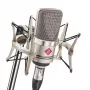 Neumann TLM 102 NI Studio Set - lielās membrānas kondensatora mikrofons ar amortizatoru, niķelēts