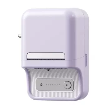 NIIMBOT B21 Pro Portable Label Printer (Purple)