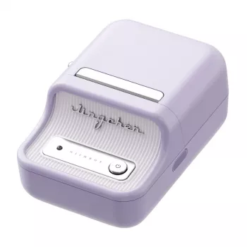 NIIMBOT B21 Pro Portable Label Printer (Purple)