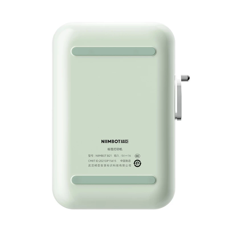 NIIMBOT B21S pārnēsājams etiķešu printeris (Mint Green)