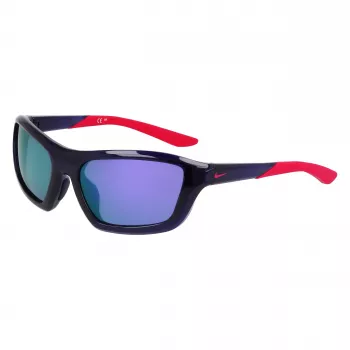 NIKE Bērnu saulesbrilles NKFV2401-500 Matēti melni dūmu pelēki 54/17/130 mm