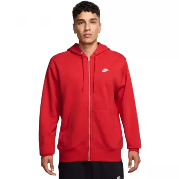 Nike Club BB FZ Hoodie Vīriešu University Red FN3861 657 S