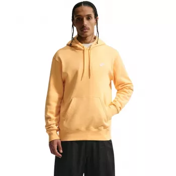 Nike Club Fleece vīriešu pullover kapuce University Gold L