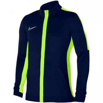 Nike Dri-FIT Academy 23 Vīriešu Garās Piedurknes 1/4 Rāvējslēdzēja Futbola Treniņu Krekls Obsidian/Green Strike S