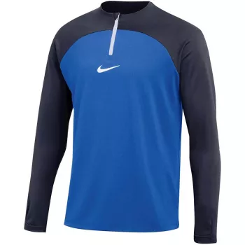 Nike Dri-FIT Academy Drill Top Vīriešu Ceturtdaļas Rāvējslēdzēja Džemperis Zils/Tumši Zils 2XL DH9230-463