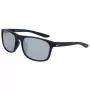 NIKE Endure Unisex Saulesbrilles 59/19/135 mm Melns Rāmis Pelēkas Lēcas