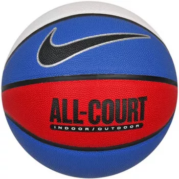 Nike Everyday All Court 8P Basketbols 7. izmērs, nopūsts, zils/balts/sarkans