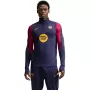 Nike FC Barcelona Strike vīriešu futbola krekls Navy Blue L