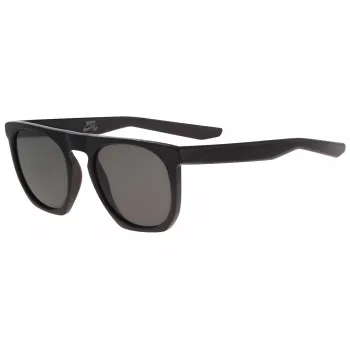NIKE Flatspot EV09 Vīriešu Saulesbrilles - Matēts Melns Rāmis, Pelēkas Lēcas, 52mm