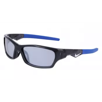 Nike Jolt Bērnu saulesbrilles - Matēti melna / Dūmu pelēka - 57 mm lēca
