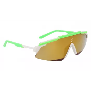 NIKE NIKEMARQUEEMF Unisex Saulesbrilles - Smoke Grey Lēcas, Matēts Melns Rāmis (66/14/140 mm)