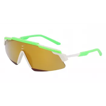 NIKE NIKEMARQUEEMF Unisex Saulesbrilles - Smoke Grey Lēcas, Matēts Melns Rāmis (66/14/140 mm)