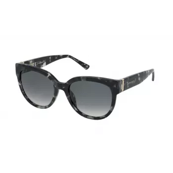 NINA RICCI Sieviešu kaķacs formas saulesbrilles SNR26154096N Havana Acetāts Brūns Gradienta Lēcas 54/19/135 mm