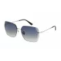 Nina Ricci sieviešu saulesbrilles SNR271V60300Y Butterfly Oversized Dark Brown Havana Gradient Brown 60mm