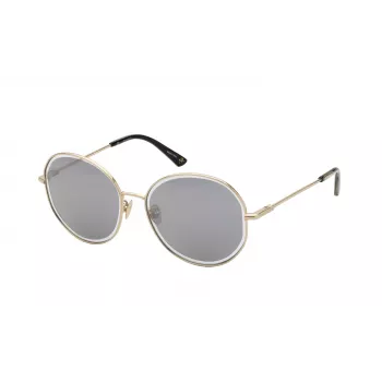 NINA RICCI Sieviešu saulesbrilles SNR320M58300Y Butterfly Acetāta rāmis Pelēki gradienta lēcas 58mm