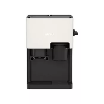NIVONA Cube 4102 pilnībā automātiskā kafijas automāts (krēmkrāsā) – Espresso, Cappuccino un Latte Macchiato ar OneTouch piena putotāju, 15 bāru sūkni un TFT displeju