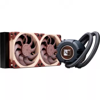 Noctua NL-LC1-24 Low-Profile CPU Air Cooler for AMD AM4 (Ryzen) - Black/Brown