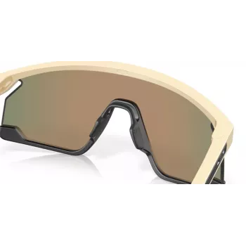 Oakley Bxtr Saulesbrilles Shield Wrap-Around Matte Black Prizm Black