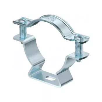 OBO ASL 733 44 G Starplikas skava ar pagarinātu caurumu, 36–44 mm, elektrogalvanizēts tērauds