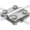 OBO Bettermann 252 8-10 V4A krusteniskā savienotājspīle 8–10 mm vadītājiem (5312318)