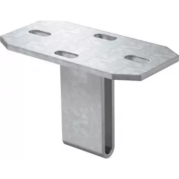 OBO Bettermann KU 7 pamatne US 7 balstam, karsti cinkota tērauda, 100x100x7 mm 6349102