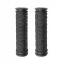 OEM velosipēda rokturi FSGRP-087 Melni - Kratona gumija, 130mm, Pretslīdes, 22.2mm