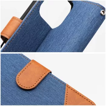 OEM Flip Case iPhone 16 Pro Max Jeans Book Blue