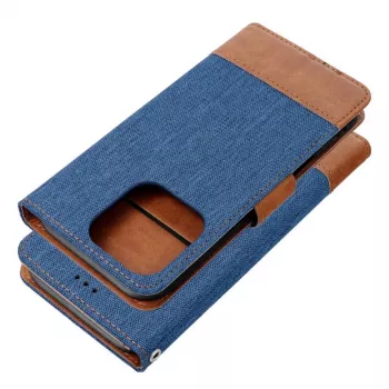 OEM Flip Case iPhone 16 Pro Max Jeans Book Blue