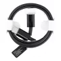 OEM USB-C uz USB-C PD 40W kabelis 1m melns