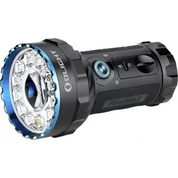OLIGHT Marauder 2 LED Laternas Lukturis 14 000 Lūmenu 800m Staru Kārtas Melns
