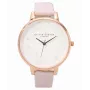 Olivia Burton Sieviešu Pulkstenis OB16AR01 30mm Roze Zelta Nerūsējošā Tērauda Tīkliņsprādze