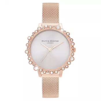 Olivia Burton Sieviešu Pulkstenis OB16US50 30mm Rožu Zelta Nerūsējošais Tērauds