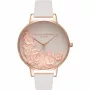Olivia Burton Wonderland Sieviešu pulkstenis OB16FS85 rozā zeltā