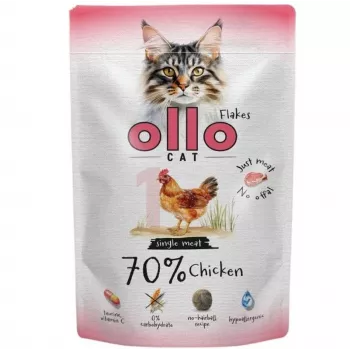 Ollo Slapjā kaķu barība Vistas gaļa 85g