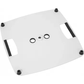 OMNITRONIC BPS-2 skaļruņa statīvs/pamatplāksne, balts, 60004144