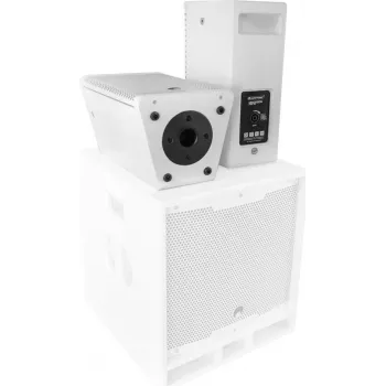 OMNITRONIC MAXX-1206 2-ceļu augšējais skaļrunis 6,5 inch pāris balts 11039064