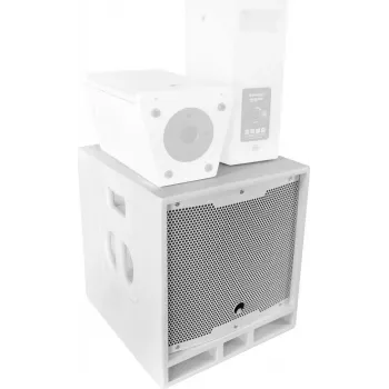 OMNITRONIC MAXX-1206DSP 2.1 aktīvā sabvūfera sistēma 12 inch balta 11039065