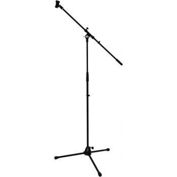 Omnitronic PRO sw mikrofona statīvs ar teleskopisku boomu, melns 60005844
