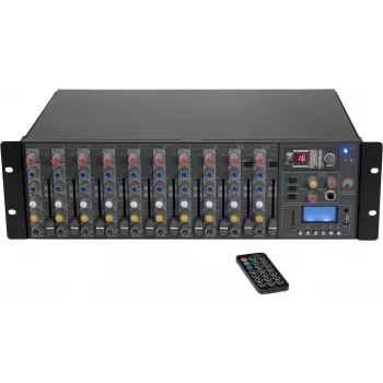 Omnitronic RM-1422FXA mikseris, 20-20000 Hz, melns 10040302
