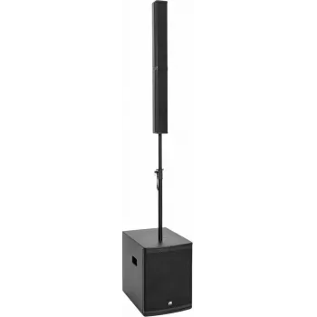 OMNITRONIC ROD-1283 aktīvā kolonnu PA sistēma 400W ar 12 collu zemfrekvences skaļruni un Bluetooth 11039105