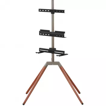 ONE FOR ALL Universal TV Statīvs Quadpod 32–65 collu TV, 30 kg, VESA 400x400, Melns