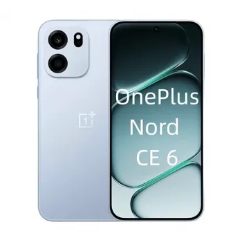 OnePlus Nord CE 6 5G 256GB 8GB RAM Dual SIM viedtālrunis ar 7500mAh - Pitch Blue