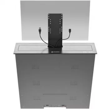ONKRON Monitor Statīvs ar Atvilktni, līdz 24 inch, Melns, NWSSC24-B