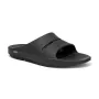 OOFOS OOahh Slide Sandal - Melns/Melns - EU 46