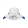 OPPLE Chiara LED Ieguldamais Griestu Prožektors 6W 2700K Silta Balta 36° Balts