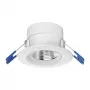 OPPLE Chiara Iegremdējamais LED Griestu Prožektors 9W 675lm Silta Balta 2700K TRIAC Dimējams, Balts