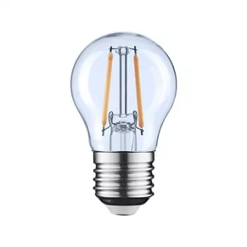 OPPLE LED kvēldiega spuldze piliens E27 2.8W 250lm silti balta 2700K regulējama matēta