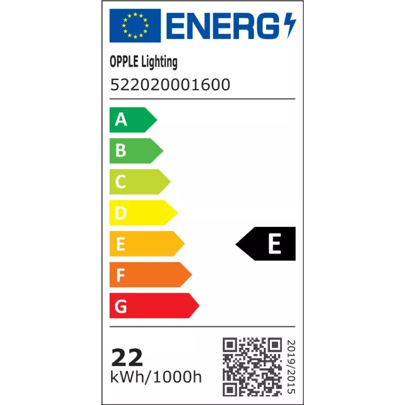 OPPLE LED sienas gaismeklis E2, apaļš, 275 mm, 22 W